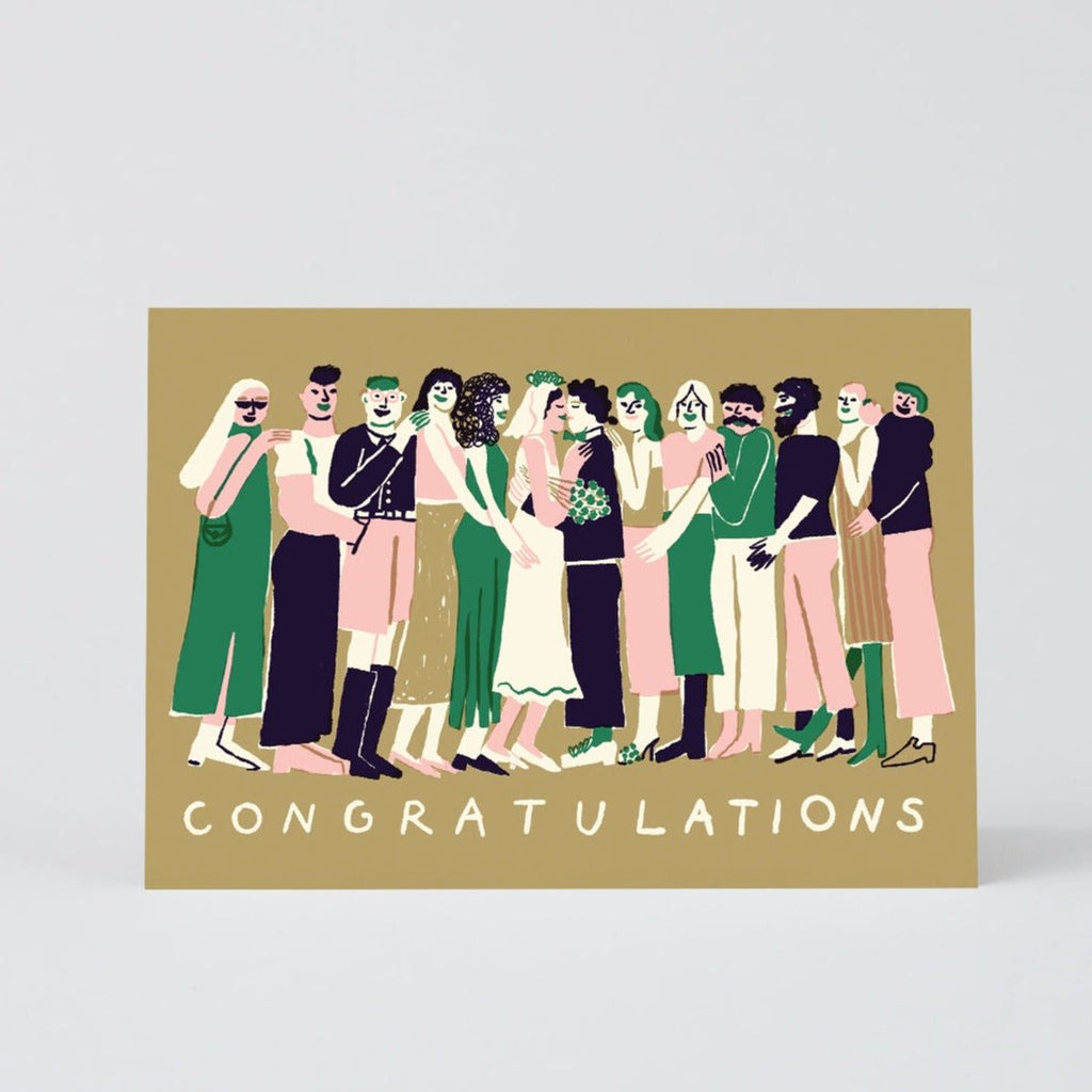 Congratulations Wedding Greetings Card - CRD569 - Uneeka