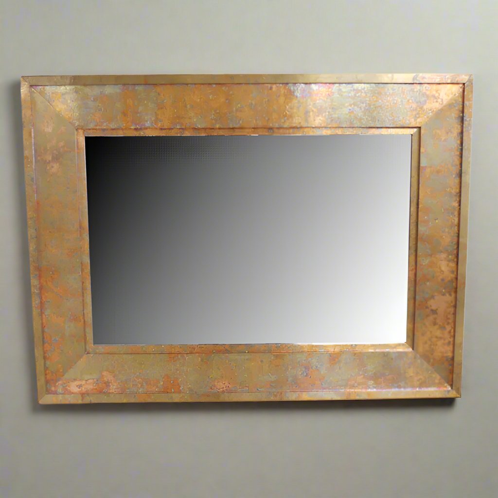 Copper Rectangle Mirror - 5273 - Uneeka