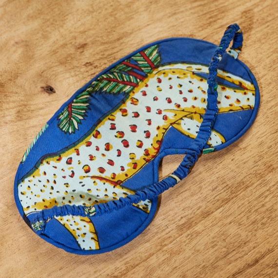 Cotton Jungle Design Eye Mask - EM1BL - Uneeka