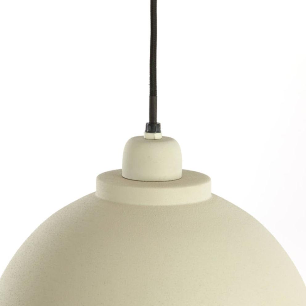 Cream Metal Iron Hanging Lamp - 3036043 - Uneeka