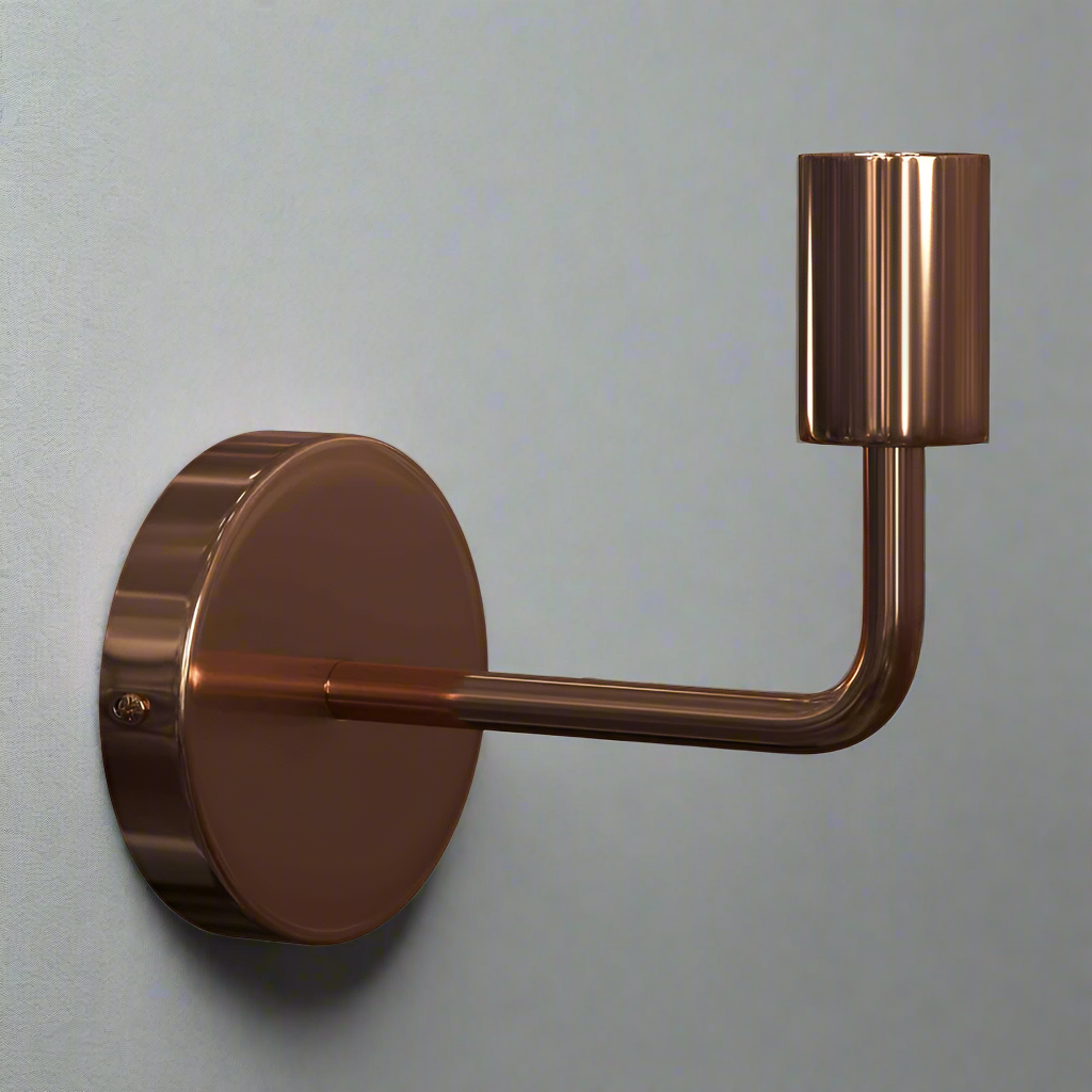 Curved Metal Wall Light - APM4RA - Uneeka