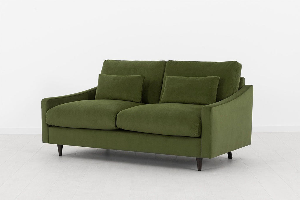 Swyft Model 07 2 Seater Sofa -Vine Velvet