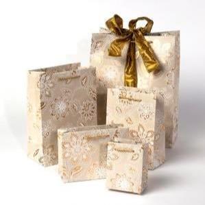 Dahlia Gift Bag - GBG4015 - MINIBEIGE - Uneeka