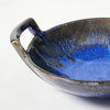 Dark Blue Glazed Stoneware Kadhai Bowl - 124825 - Uneeka