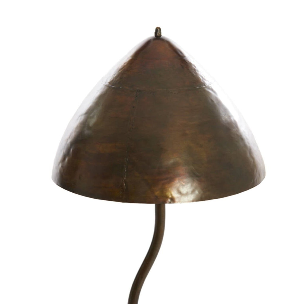 Dark Bronze Cone Table Lamp - 1884464 - Uneeka