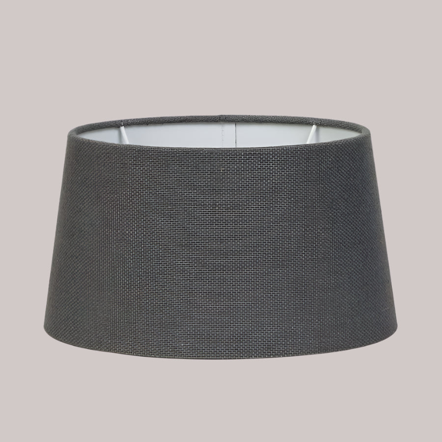 Dark Grey Oval Lampshade - 3630882 - Uneeka