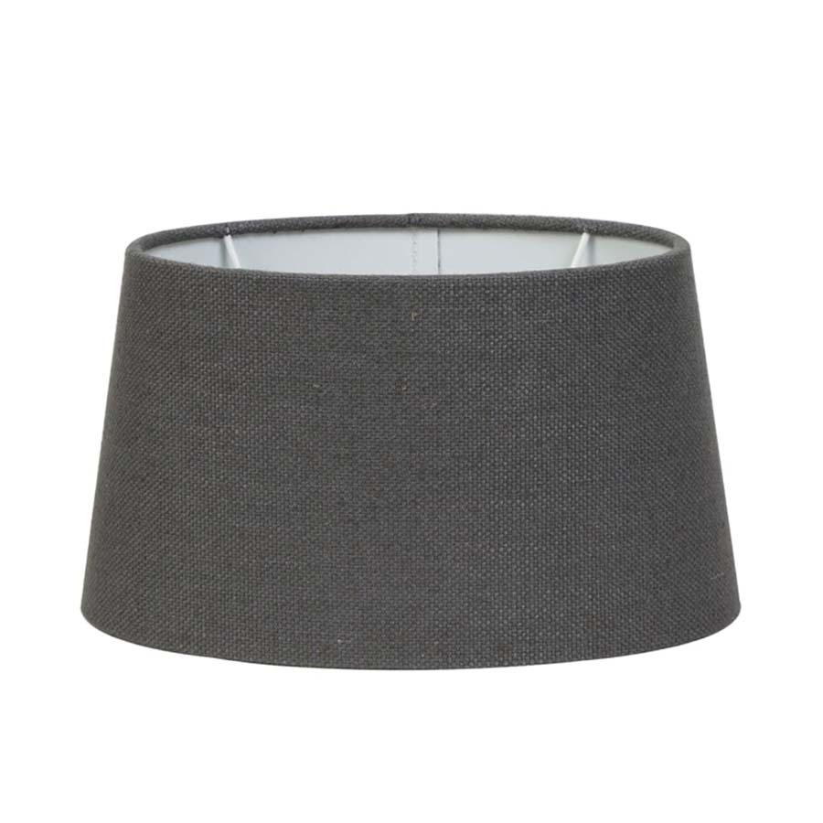 Dark Grey Oval Lampshade - 3630882 - Uneeka