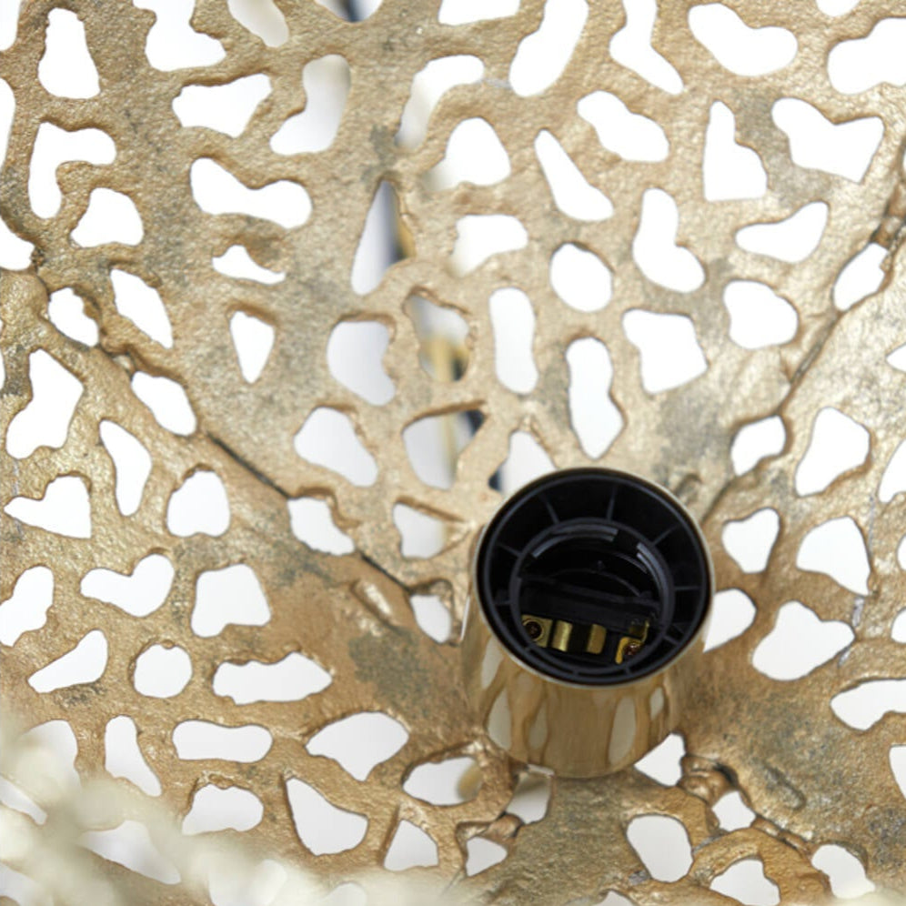 Decorative Gold Metal Hanging Lamp - 2959185 - Uneeka