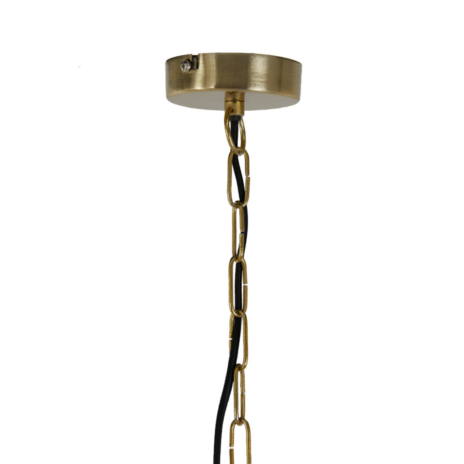 Decorative Gold Metal Hanging Lamp - 2959185 - Uneeka