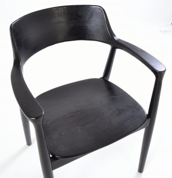 Denmark Black Round Dining Chair - SH07B - Uneeka