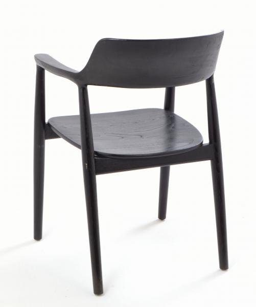 Denmark Black Round Dining Chair - SH07B - Uneeka