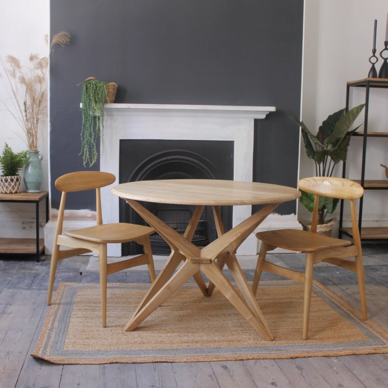 Denmark Round Dining Table - SH02 - Uneeka