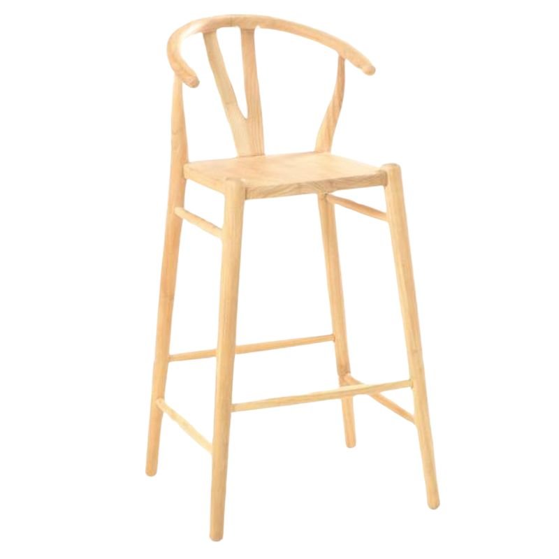 Denmark Wishbone Short Solid Bar Chair - SH12S - Uneeka