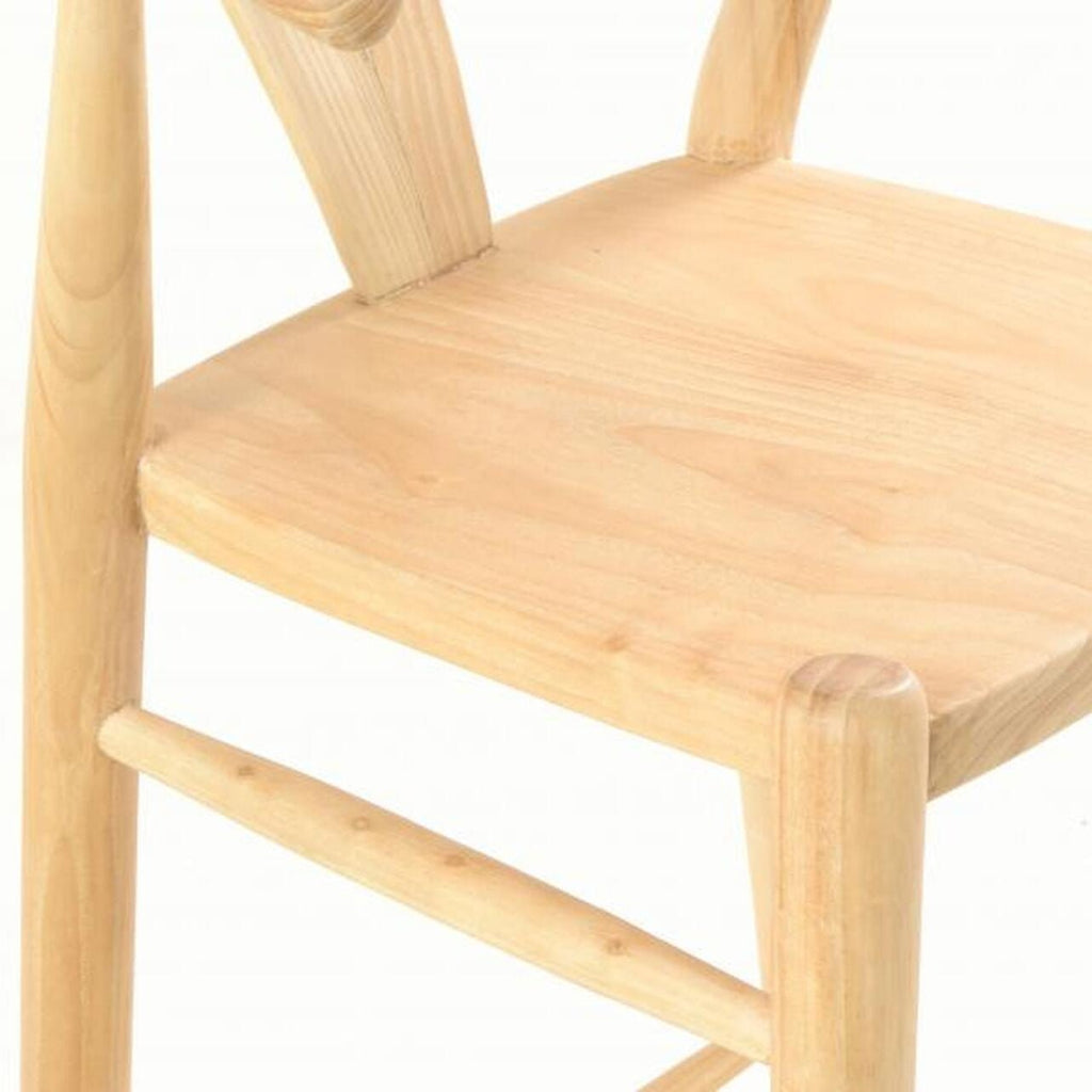 Denmark Wishbone Short Solid Bar Chair - SH12S - Uneeka