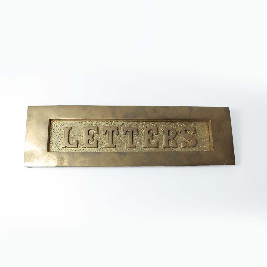 Detailed Letter Box Plate - 01.352.SB.250 - Uneeka