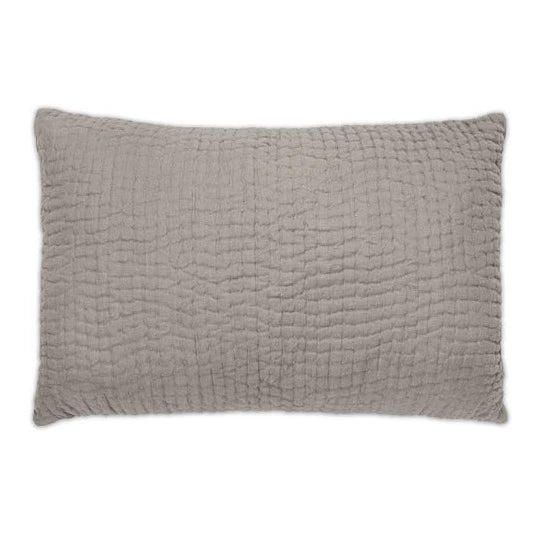 Deuli Warm Grey Linen Cushion* - DC1802 - Uneeka