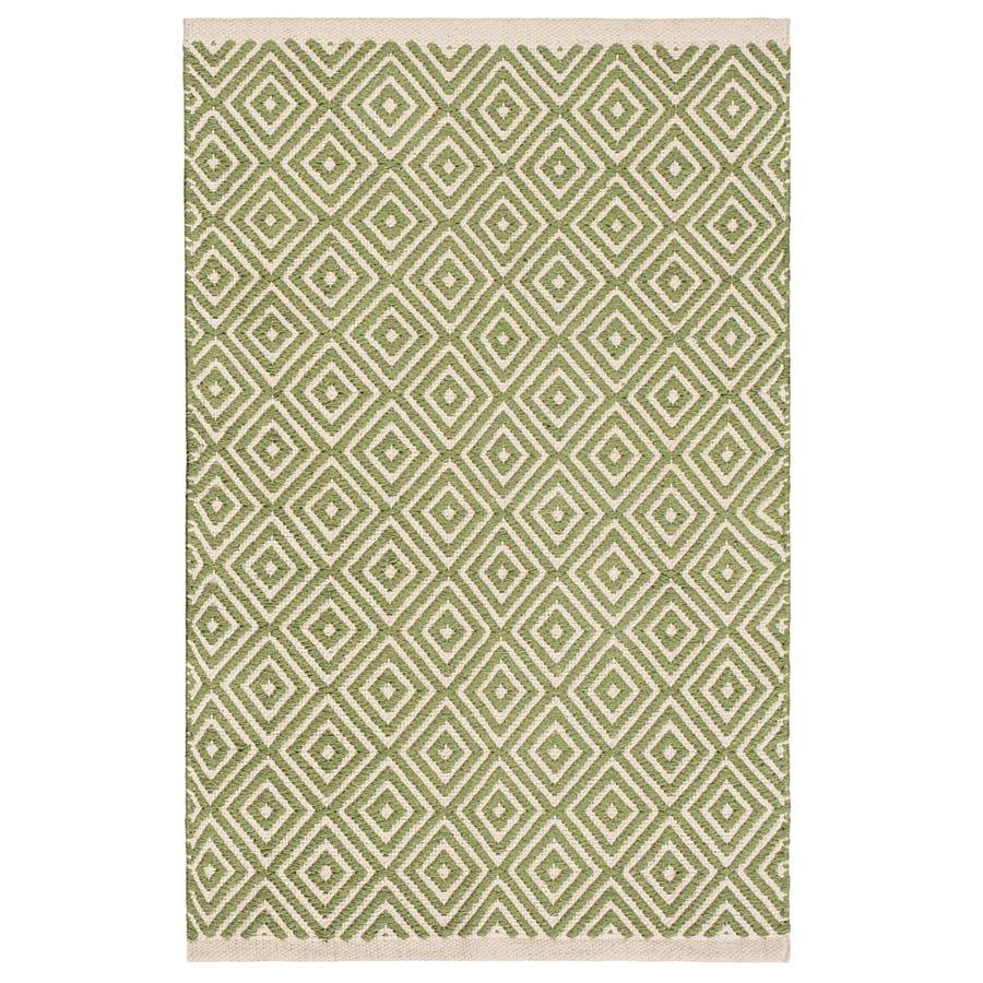 Diamond Weave Cotton Handloom Rug - R136SA - Uneeka