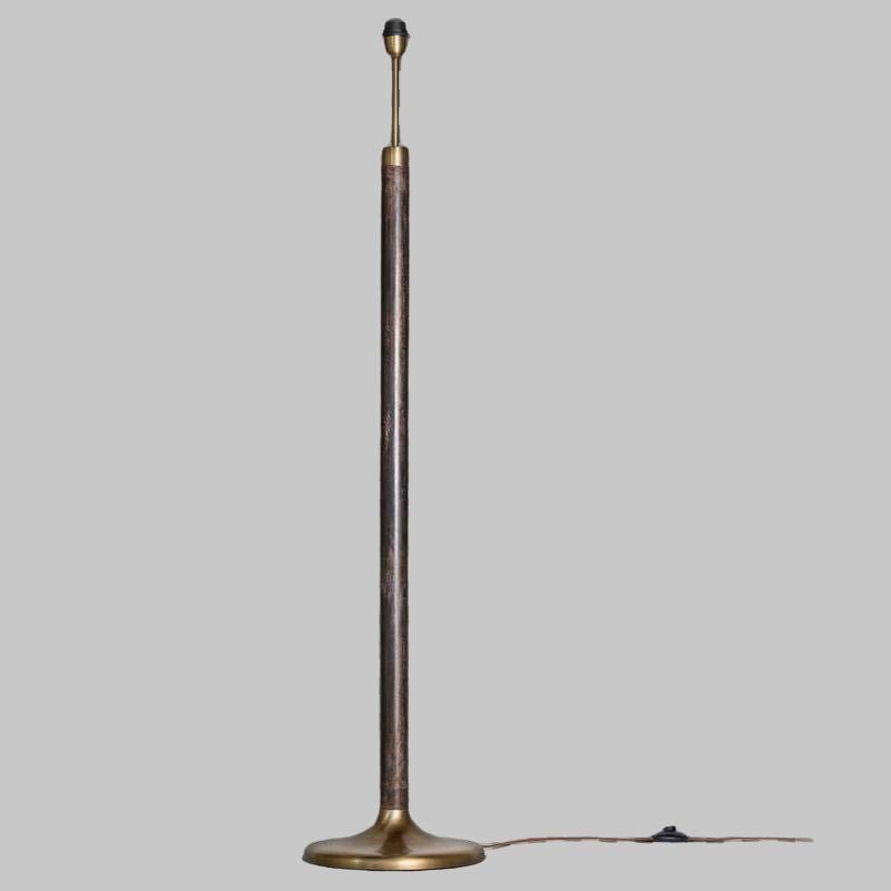Digha Mango Wood & Metal Floor Lamp - DL5801 - Uneeka