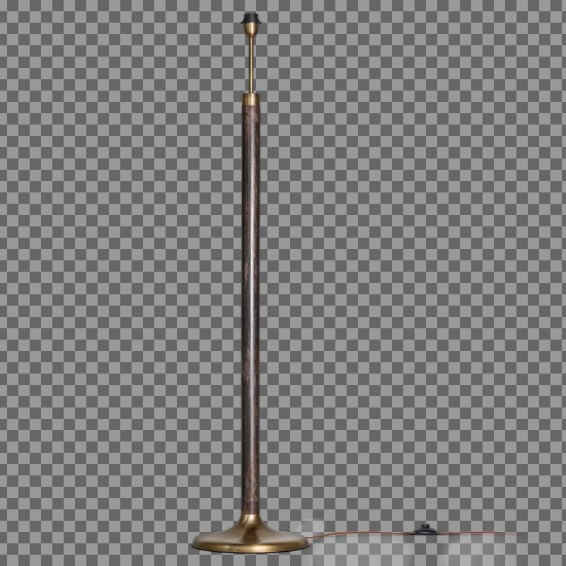 Digha Mango Wood & Metal Floor Lamp - DL5801 - Uneeka