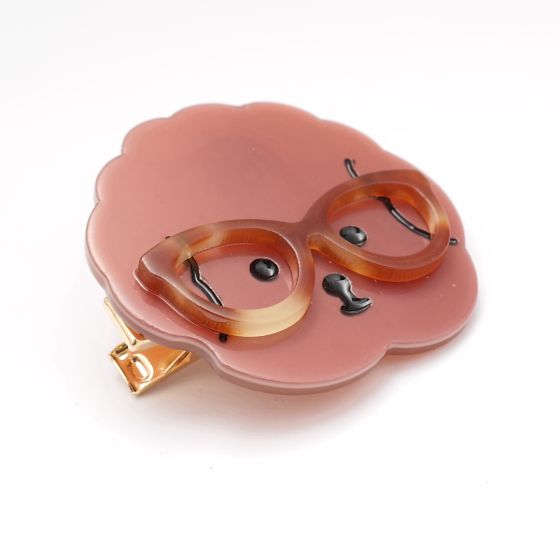 Dog with Glasses Hair Clip - 0.HC1553 - Uneeka