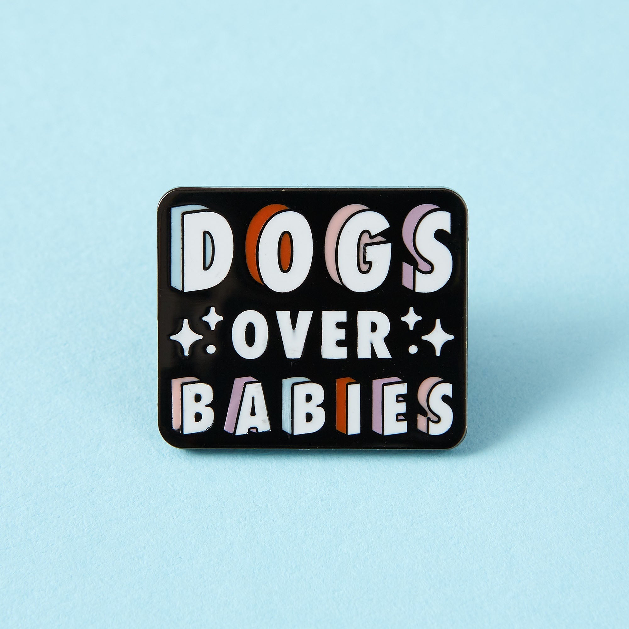 Dogs Over Babies Enamel Pin - EP762 - Uneeka