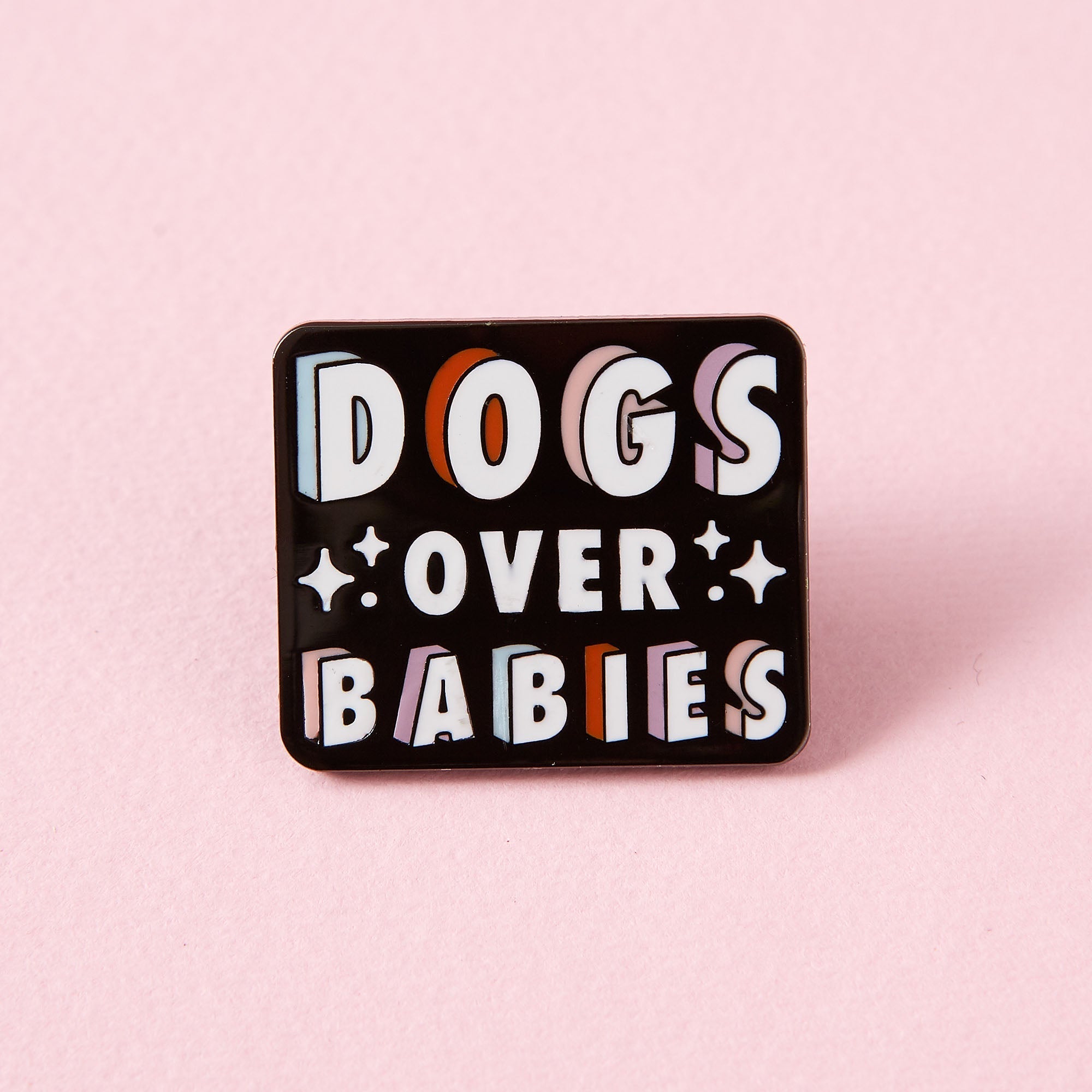 Dogs Over Babies Enamel Pin - EP762 - Uneeka