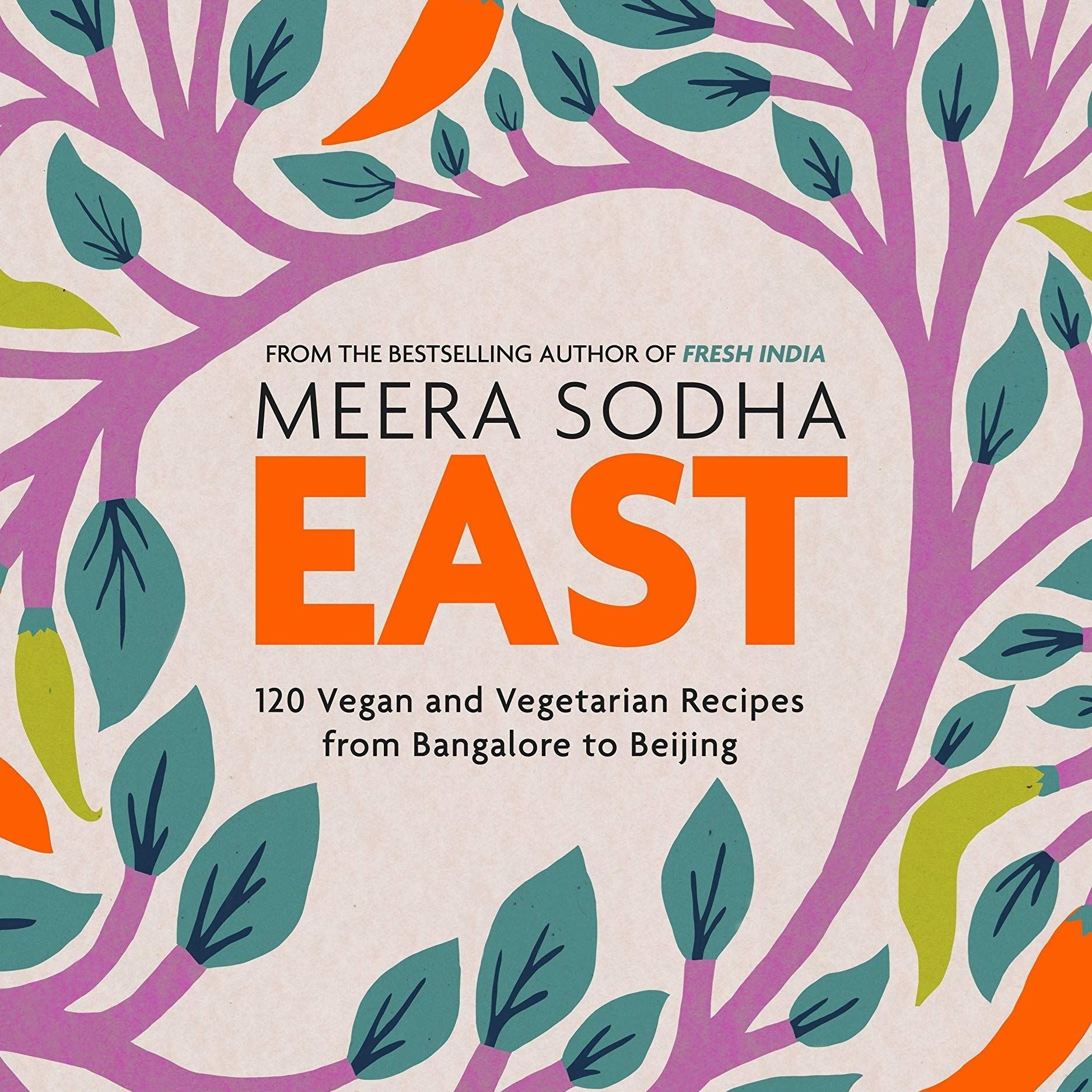 East: 120 Vegetarian And Vegan Recipes Cookery Book - B043270 - Uneeka