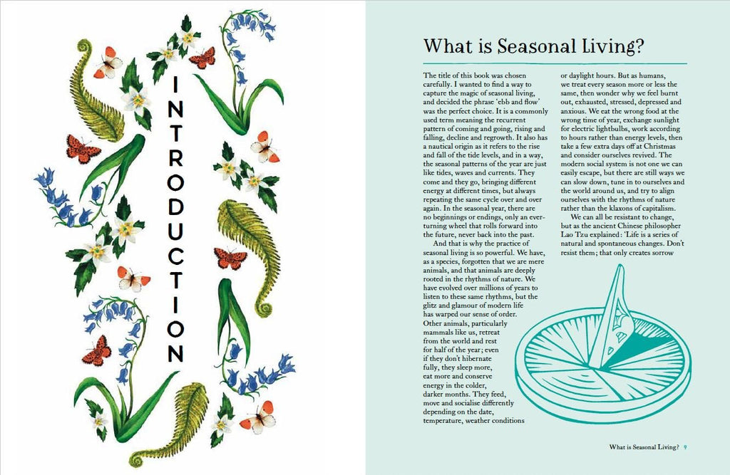 Ebb and Flow: A Guide To Seasonal Living Book - B073709 - Uneeka