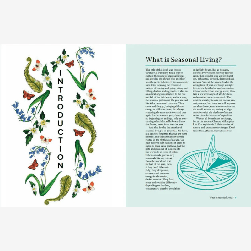 Ebb and Flow: A Guide To Seasonal Living Book - B073709 - Uneeka