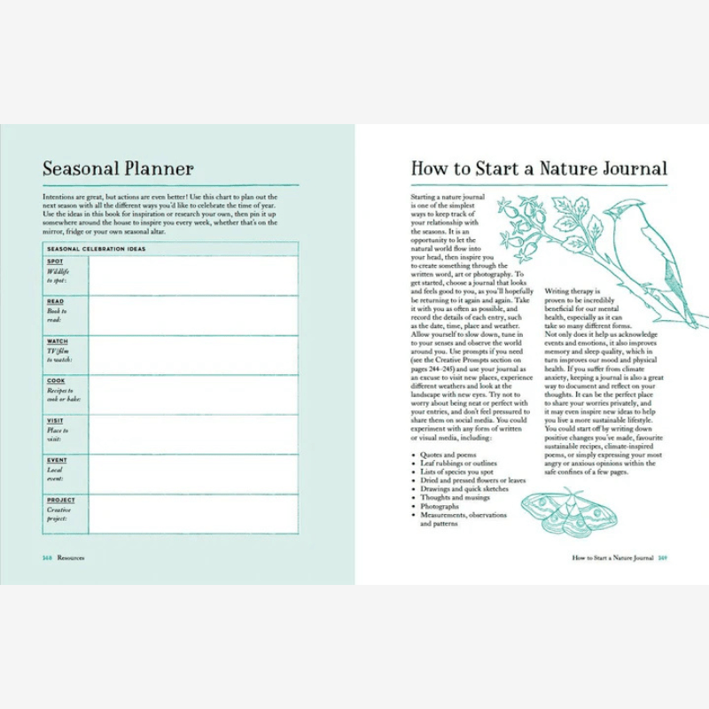 Ebb and Flow: A Guide To Seasonal Living Book - B073709 - Uneeka