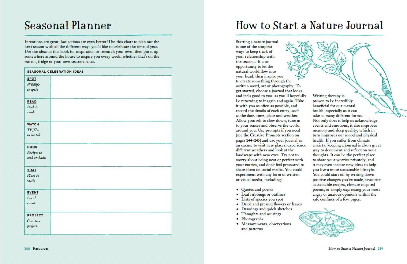 Ebb and Flow: A Guide To Seasonal Living Book - B073709 - Uneeka