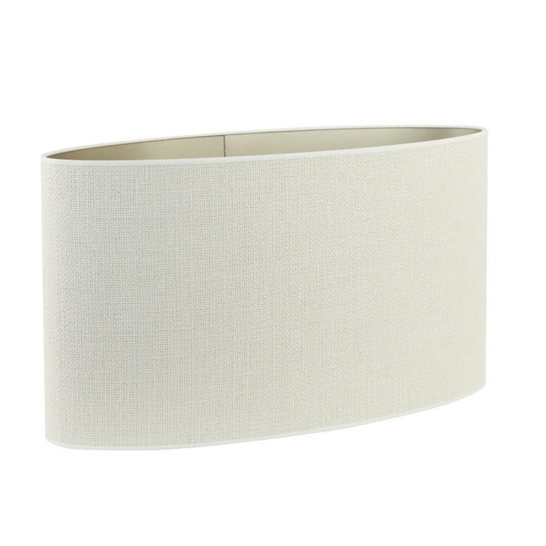 Egg White Slim Oval Lampshade - 3558805 - Uneeka