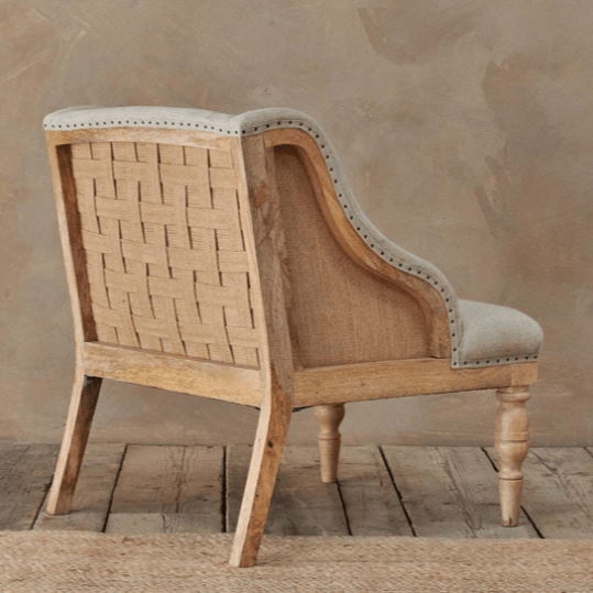 Elbu Linen Armchair - EC1301 - Uneeka