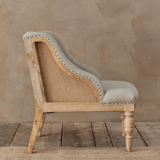 Elbu Linen Armchair - EC1301 - Uneeka