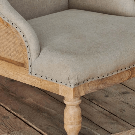 Elbu Linen Armchair - EC1301 - Uneeka