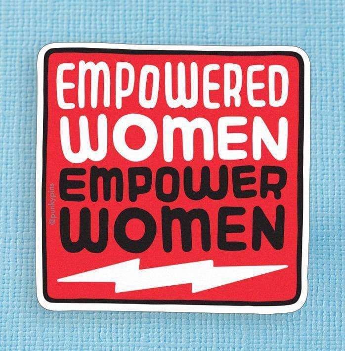 Empowered Women Empower Women Vinyl Sticker - ST - LAP - 24 - Uneeka