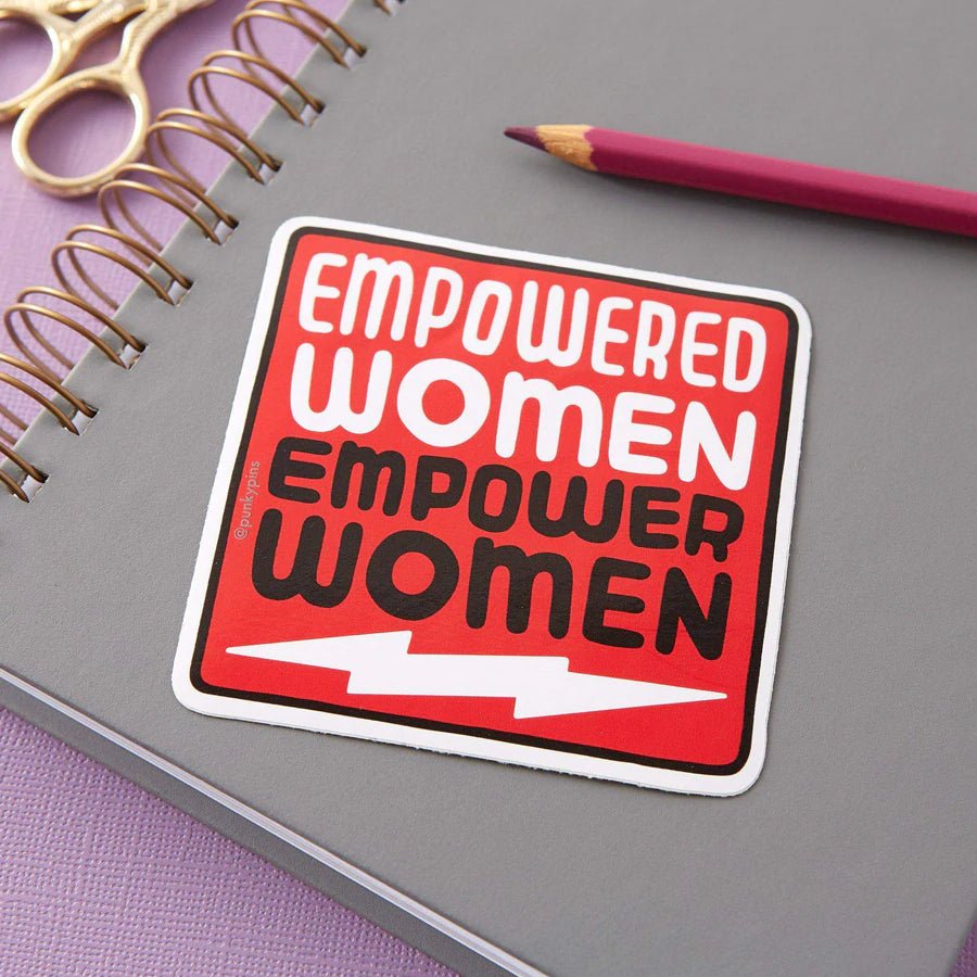 Empowered Women Empower Women Vinyl Sticker - ST - LAP - 253 - Uneeka