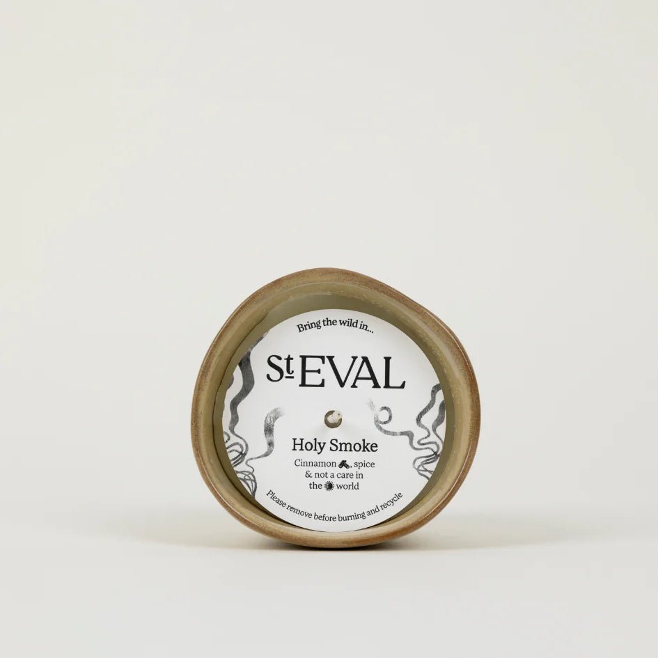 St Eval Enchantment Ceramic Pot Candle Holy Smoke - F01374 - Uneeka