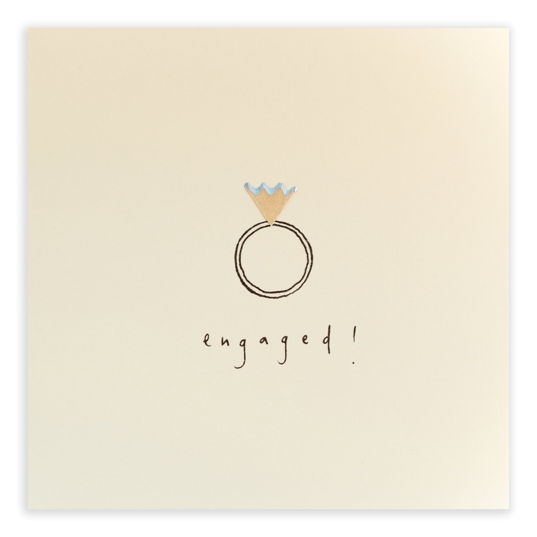 Engaged Pencil Shaving Card - PSC - EN - Uneeka