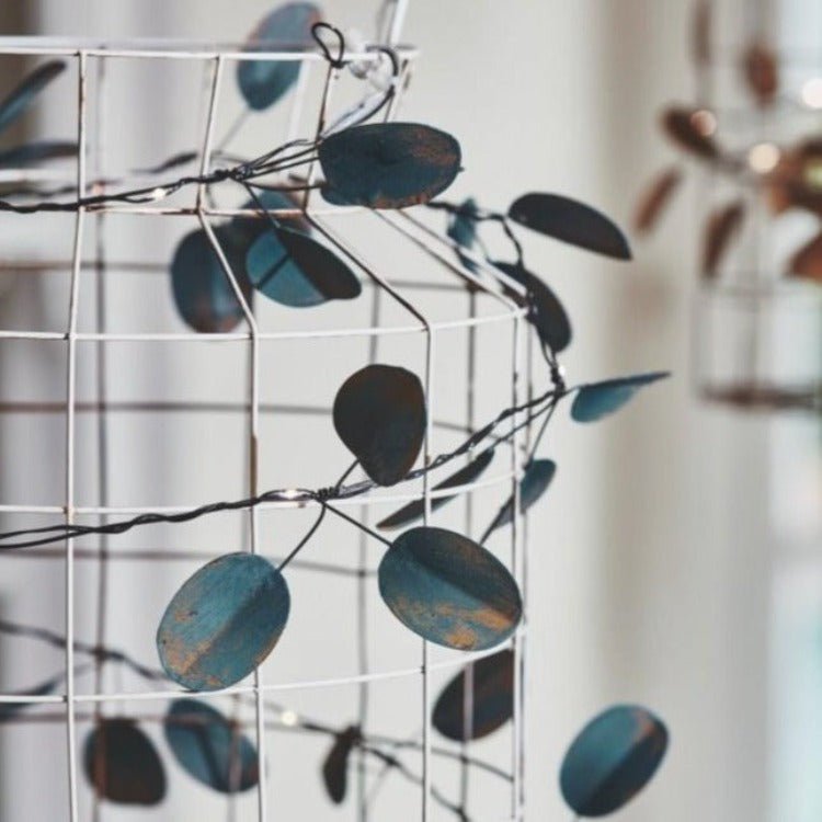 Eucalyptus Leaf Garland String of Lights - BO - MF08 - Uneeka