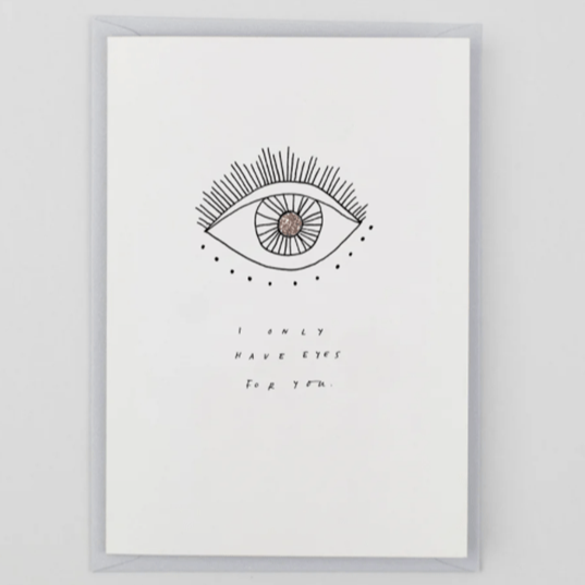 Eyes For You Anniversary Greetings Card - GC10 - Uneeka