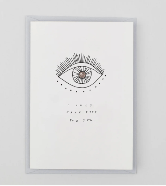 Eyes For You Anniversary Greetings Card - GC10 - Uneeka