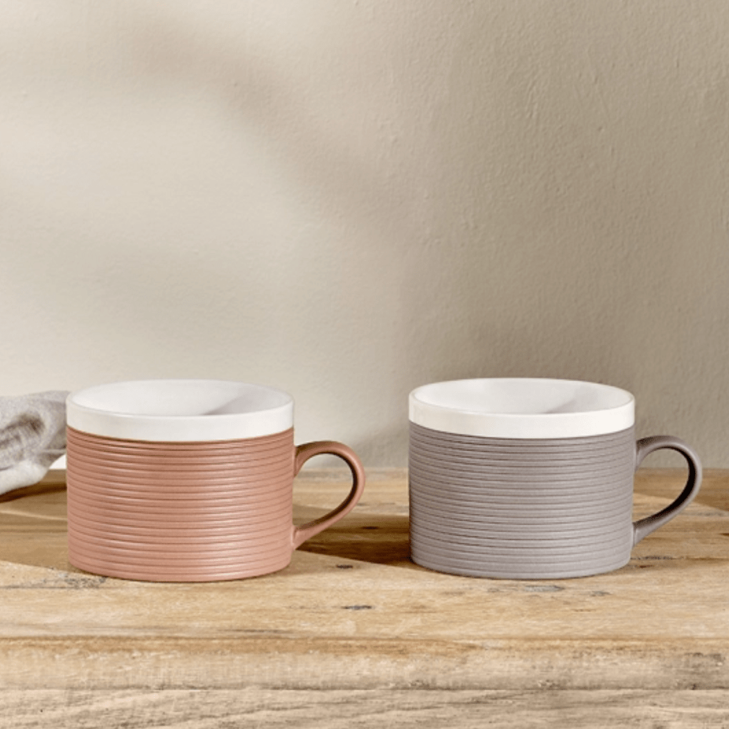 Faiz Ceramic Mug* - FM0201 - TERRACOTTA - Uneeka