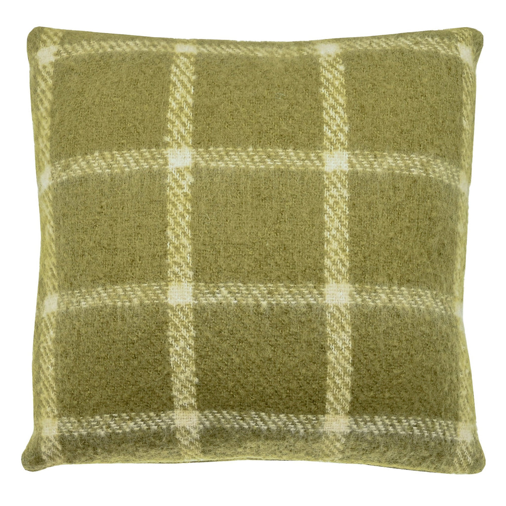 Faux Mohair Chequered Cushion - MCCOL - P - Uneeka