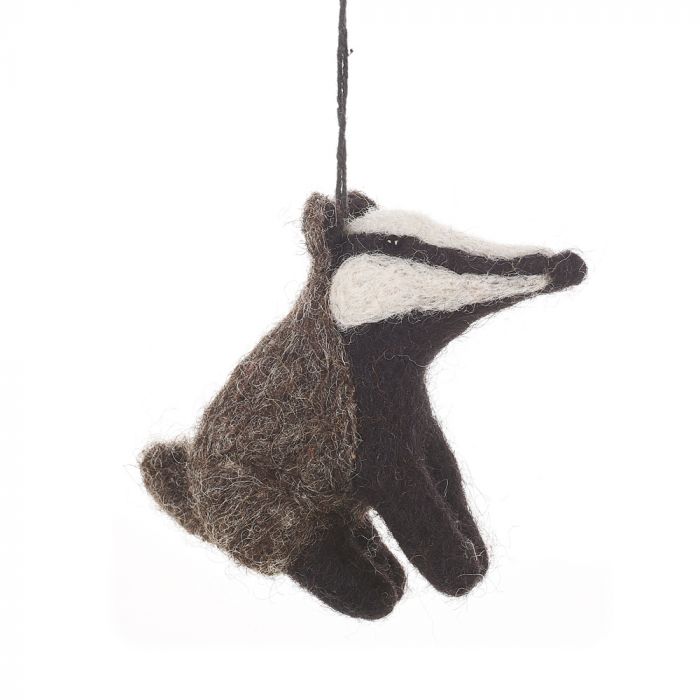 Felt Bertie the Badger - WDBBAD - Uneeka