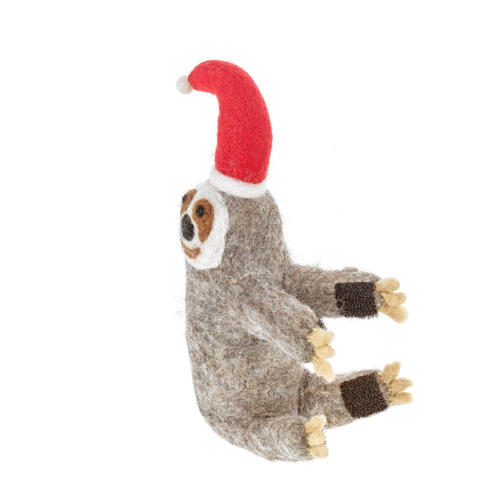 Felt Christmas Sloth Tree Topper - TCCSTT - Uneeka