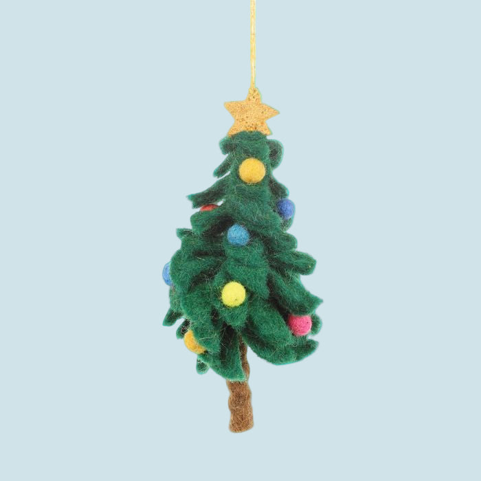 Felt Colourful Christmas Tree - CHCOLCHT - Uneeka