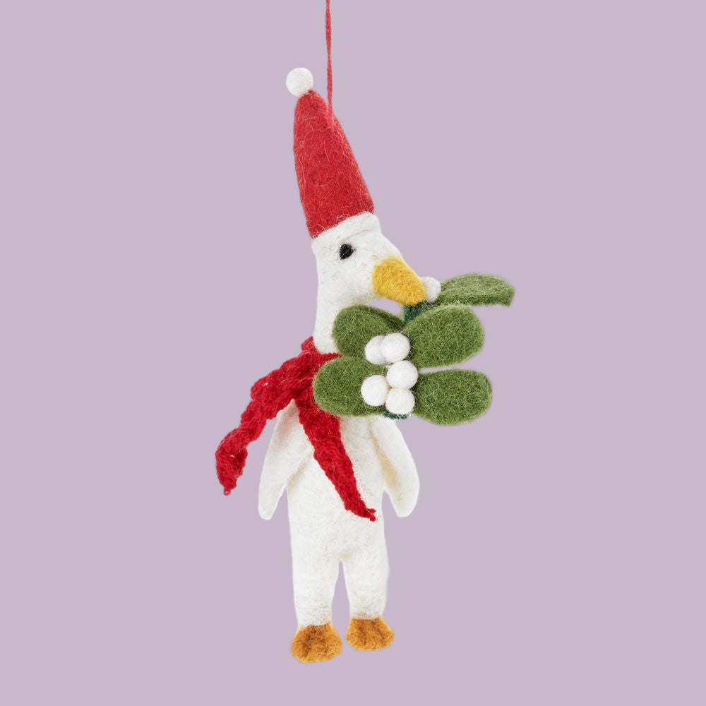 Felt Daphne the Christmas Quacker Duck - CCCQ - Uneeka