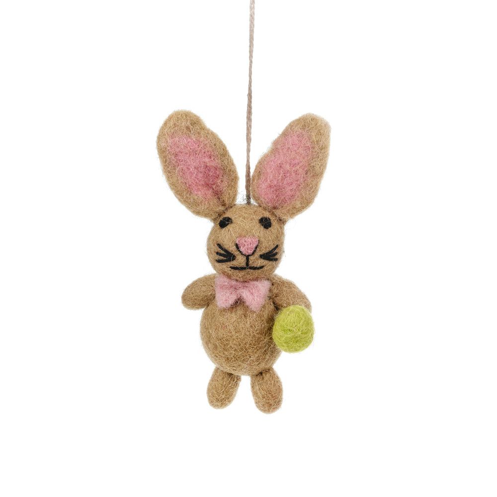 Felt Easter Characters in Bowties - FYEABE3 - BUNNY - Uneeka