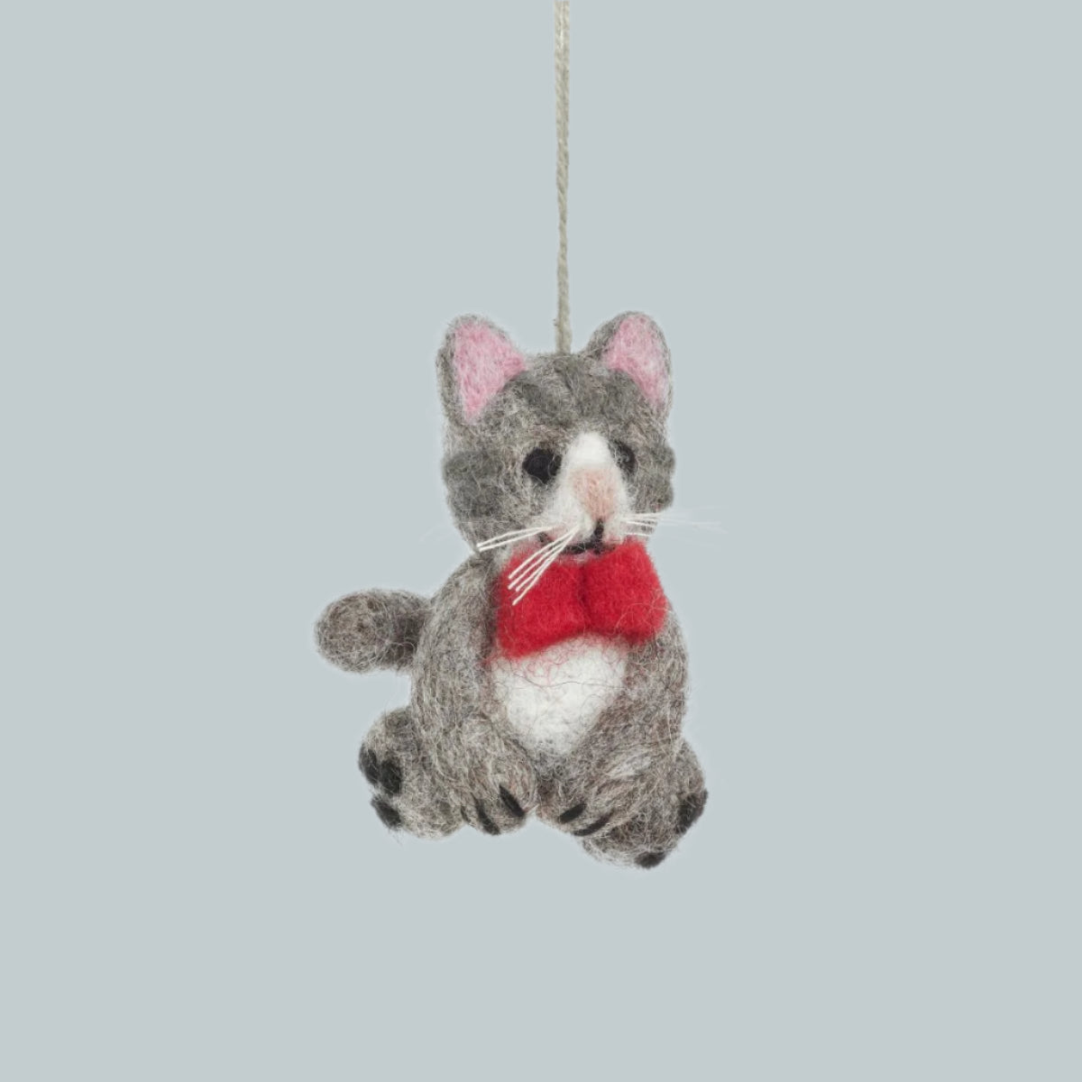 Felt Francis the Grey Cat - FYFGTCA - Uneeka